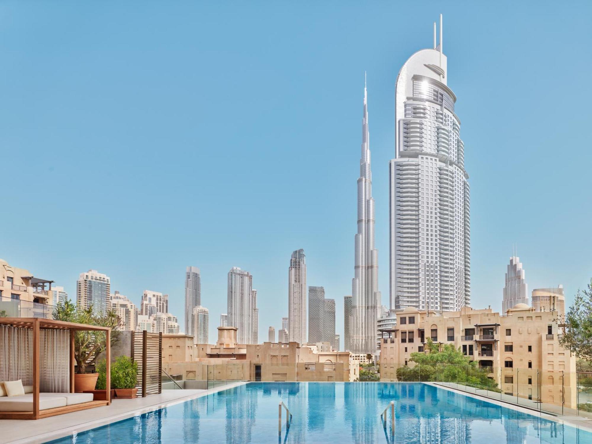 The Dubai Edition Exteriér fotografie The Address Downtown Dubai